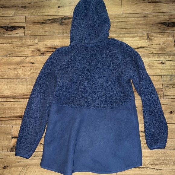 blue sherpa jacket - Picture 4 of 5